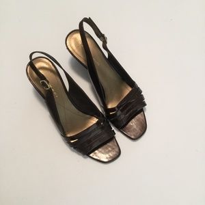 Bandolino Leather Shoe Brown Size 8